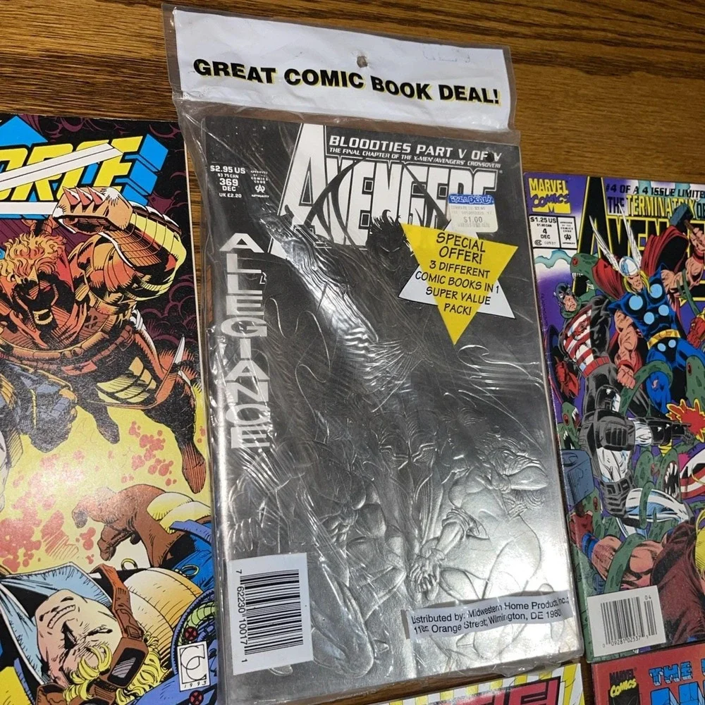 Marvel Comics 1990s Fantastic Four Cable Hulk X-men Avengers Lot Of 19